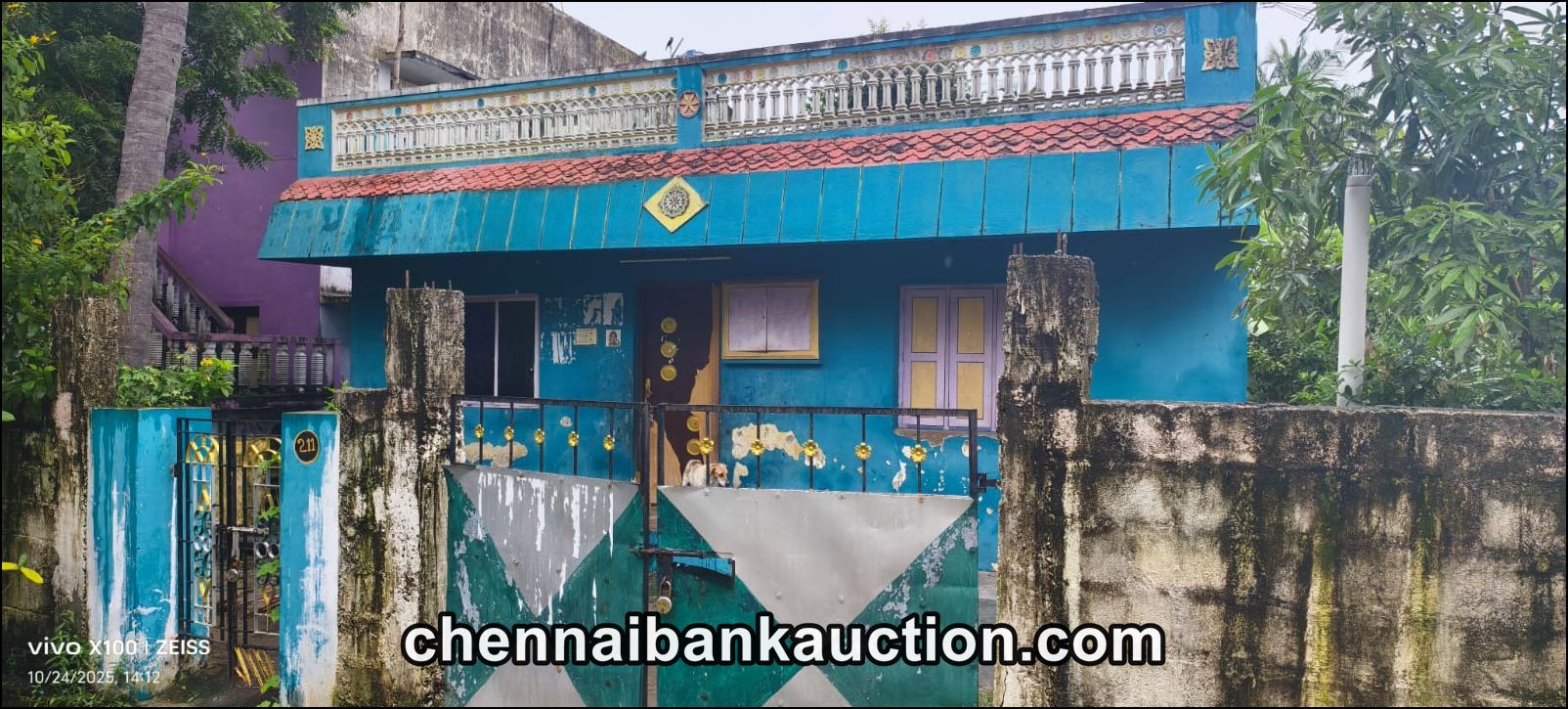 Auction Land with Building For Sale in Vallur Village, Ponneri