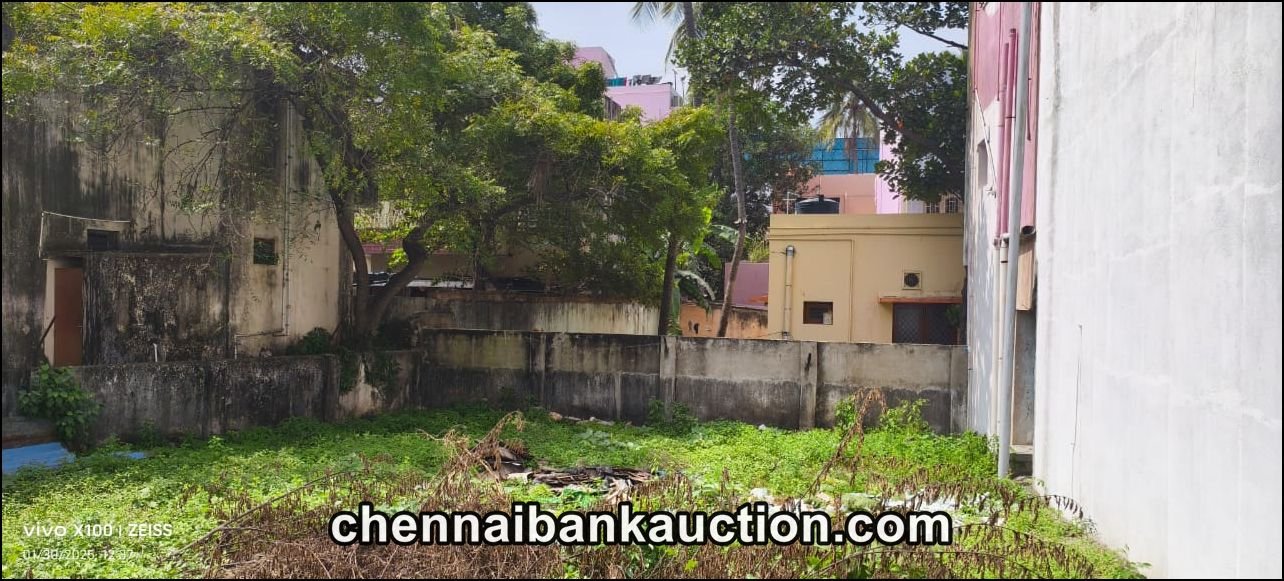 Bank Auction Vacant Land Sale in Virugambakkam