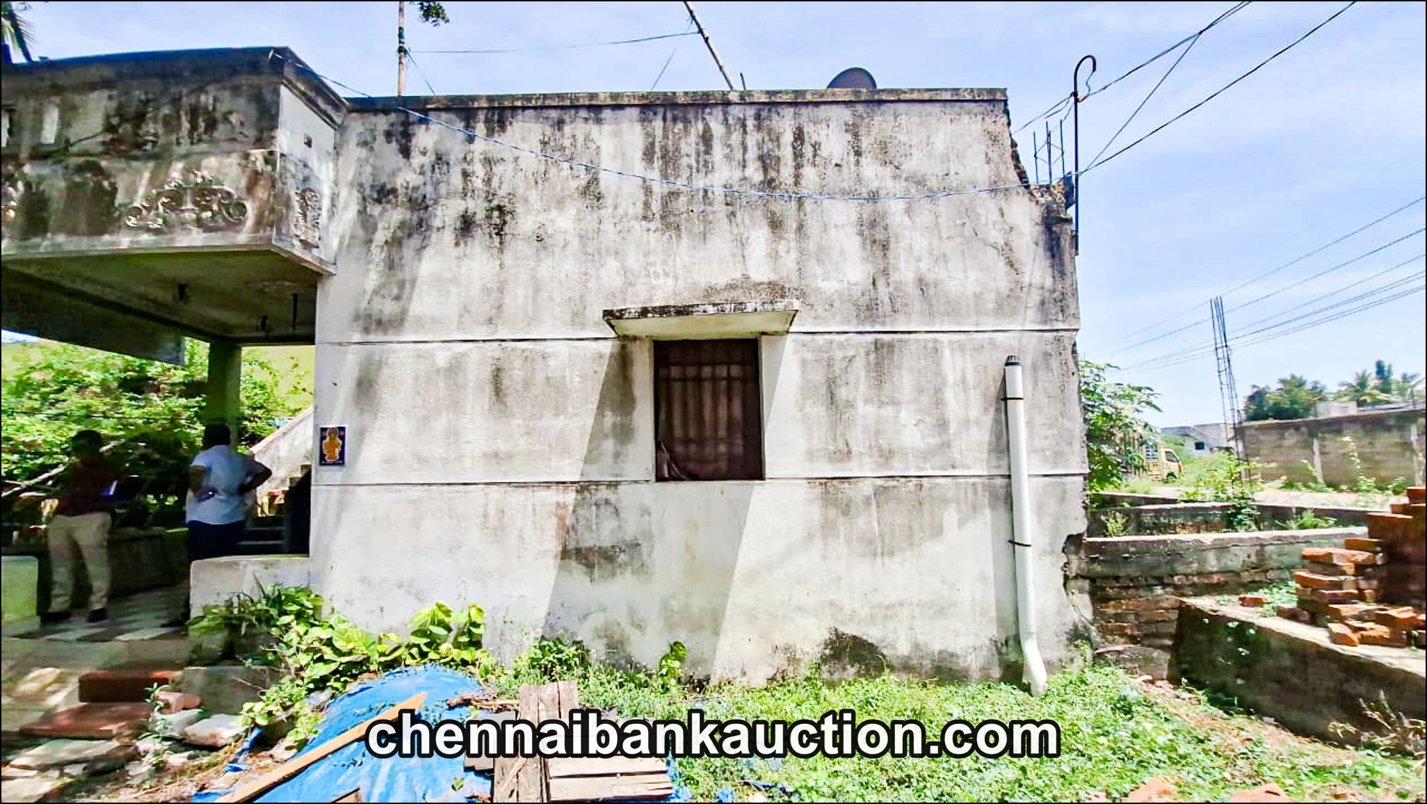 Bank Auction Land with Building Sale in Sirunium Near Ponneri