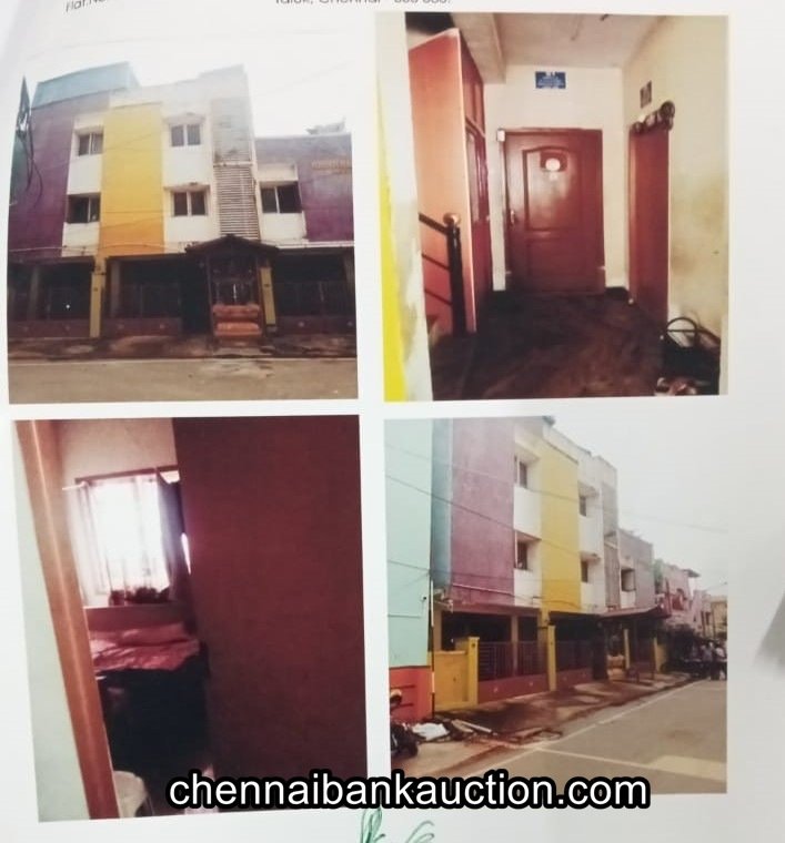 Bank Auction Flat For Sale in Korattur