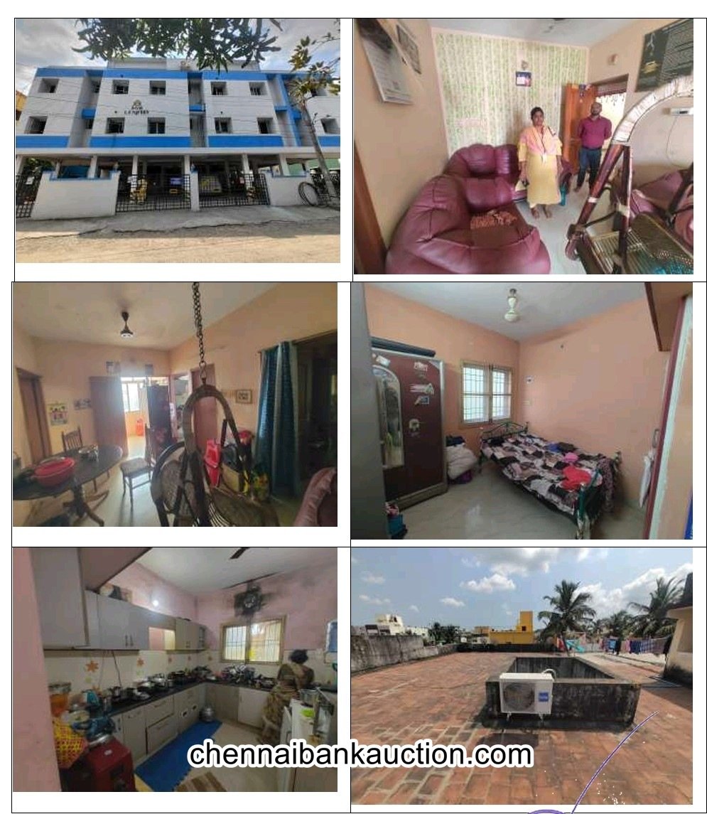 Bank Auction Flat For Sale in Selaiyur, Tambaram