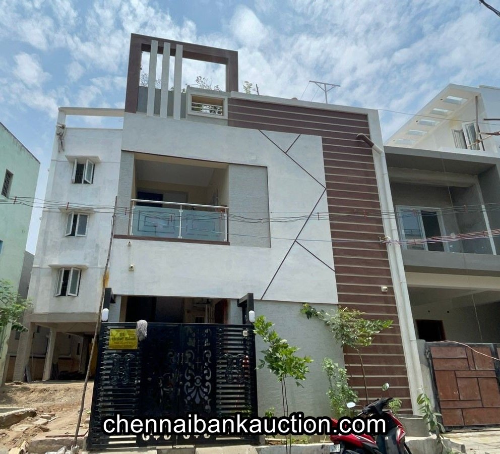 Bank Auction Land & Building For Sale in Mogappair