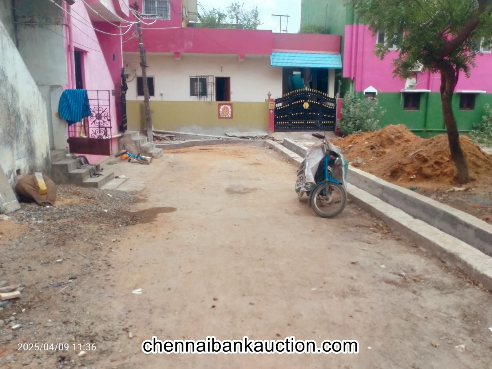 e-Auction Land Sale in Pozhichalur