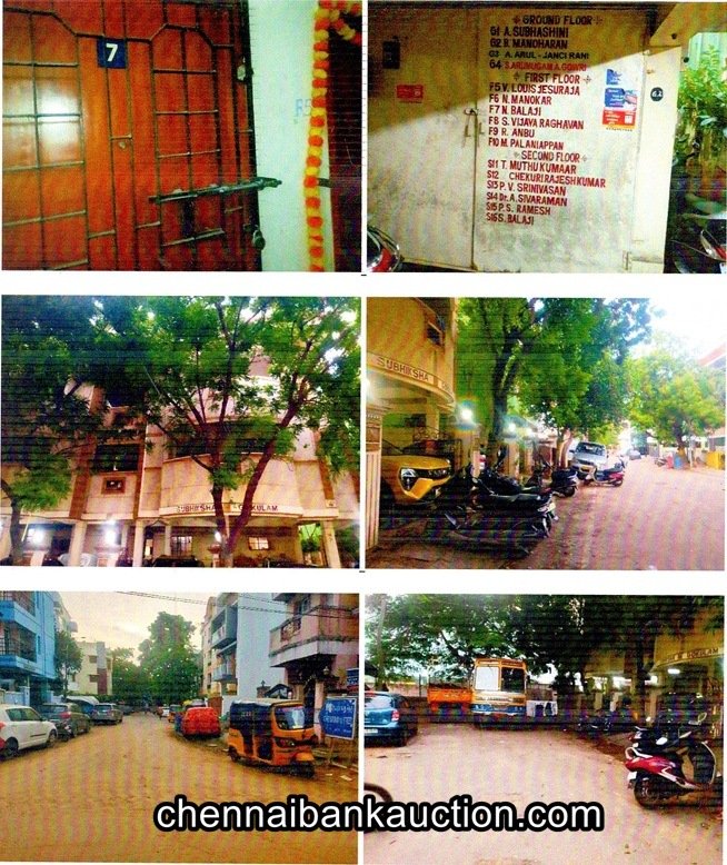 e-Auction Residential Flat For Sale in Choolaimedu