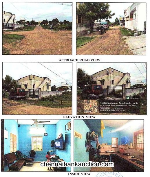 e-Auction Residential land and Building For Sale in Sriperumbudur