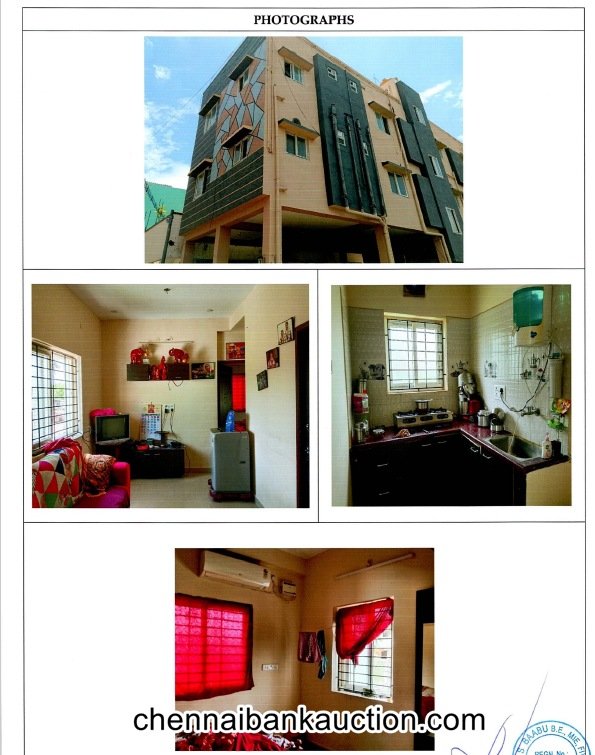 Bank Auction 880 Sq.ft Flat Sale in Kovur Kanchipuram District