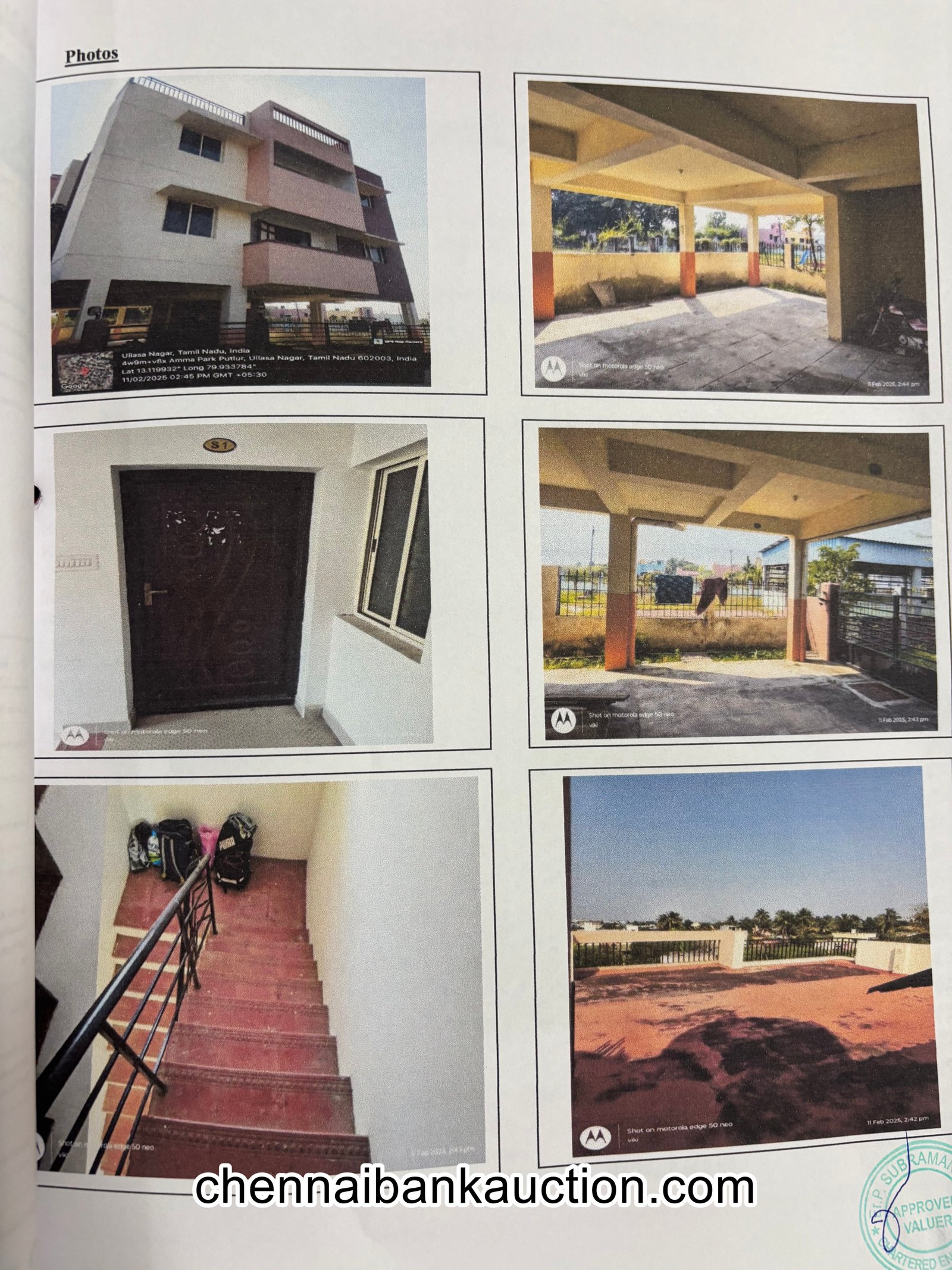 Bank Auction Flat Sale in Putlur