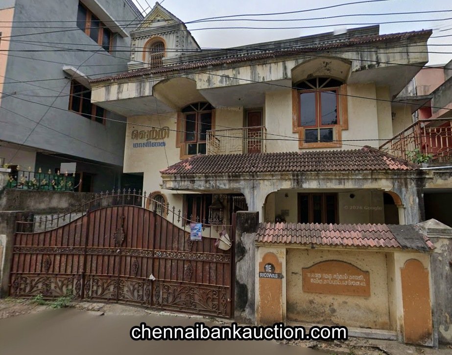 Bank Auction Land & Building For Sale in Kadaperi Village, Tambaram Taluk