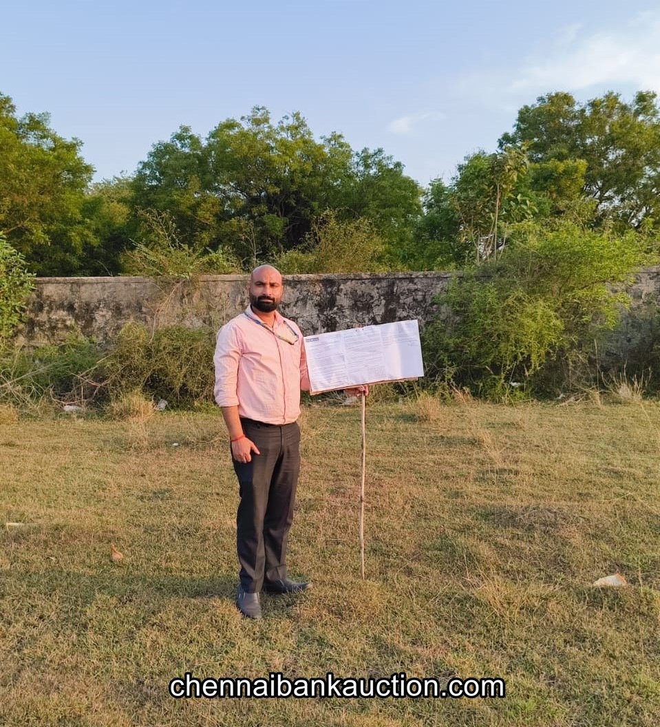 Bank Auction Vacant Plots For Sale in Koduvalli Village, Thiruvallur Taluk