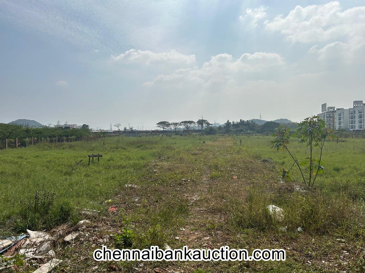 Bank Auction Vacant Plots For Sale in Thiruneermalai Village, Pallavaram Taluk