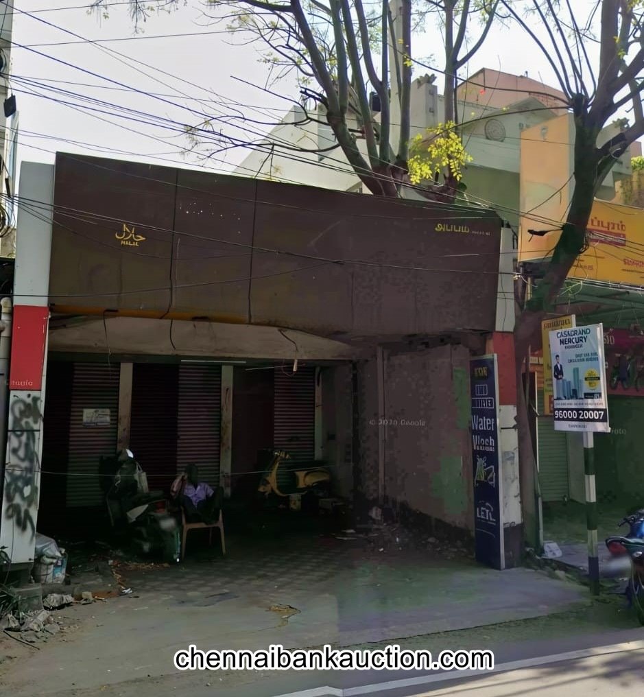 Bank e Auction 2305 Sq.ft Land For Sale in Perambur, Chennai