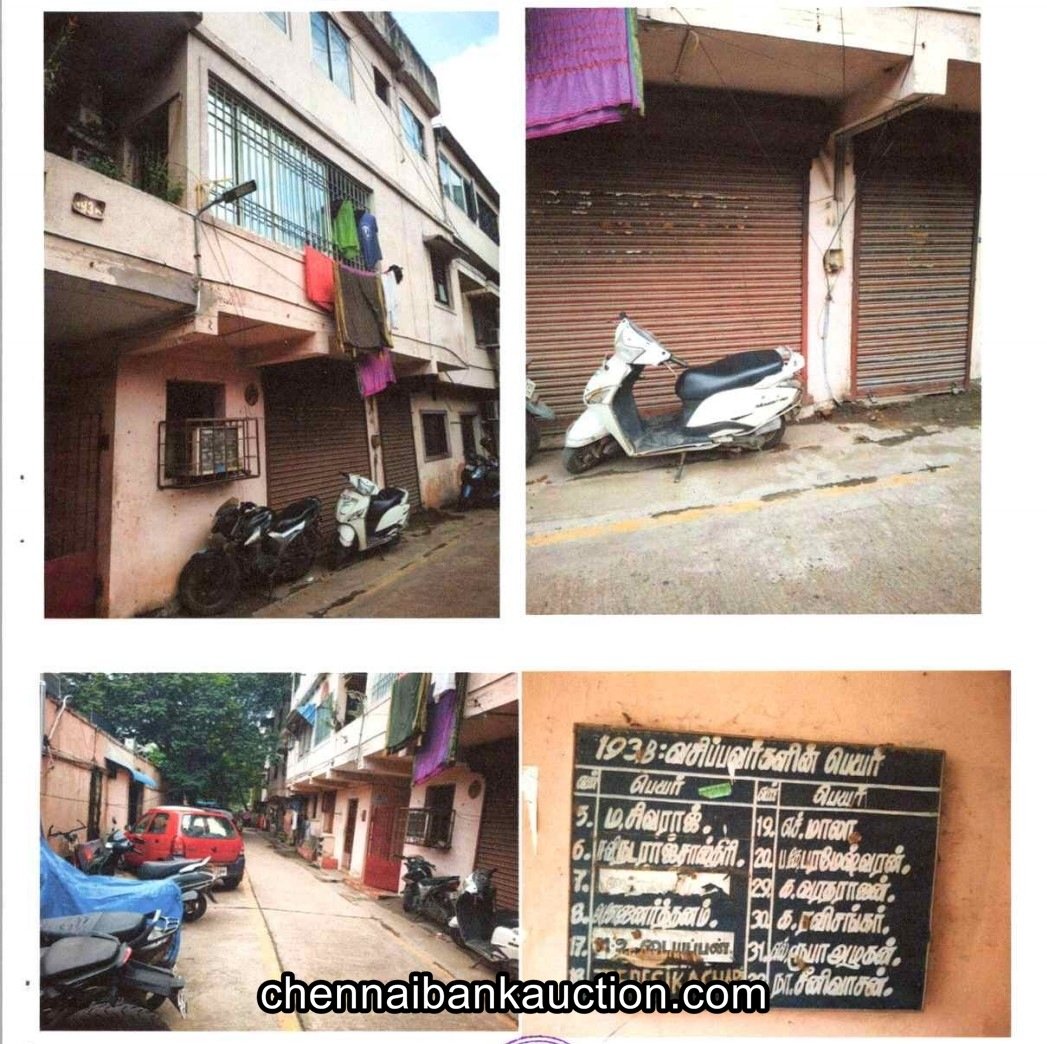 Bank e Auction Flat Sale in Anna Nagar Western extension