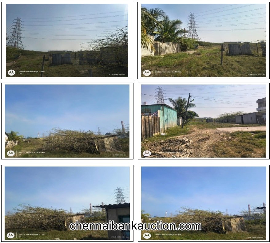 Bank Auction 1 Acre Land For Sale in Ponneri, Tiruvallur