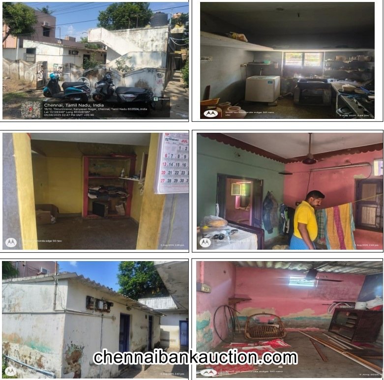 e-Auction Land and Building For Sale in Thiruninravur
